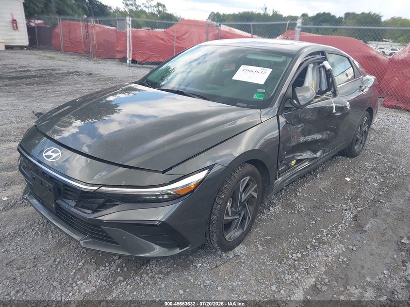 2024 Hyundai Elantra VIN KMHLP4DG0RU713828 IAAI salvage auction — SIDE, Enterprise Vehicles Clear Only (Florida), sold $25 on 2026-07-22 (photo 2)
