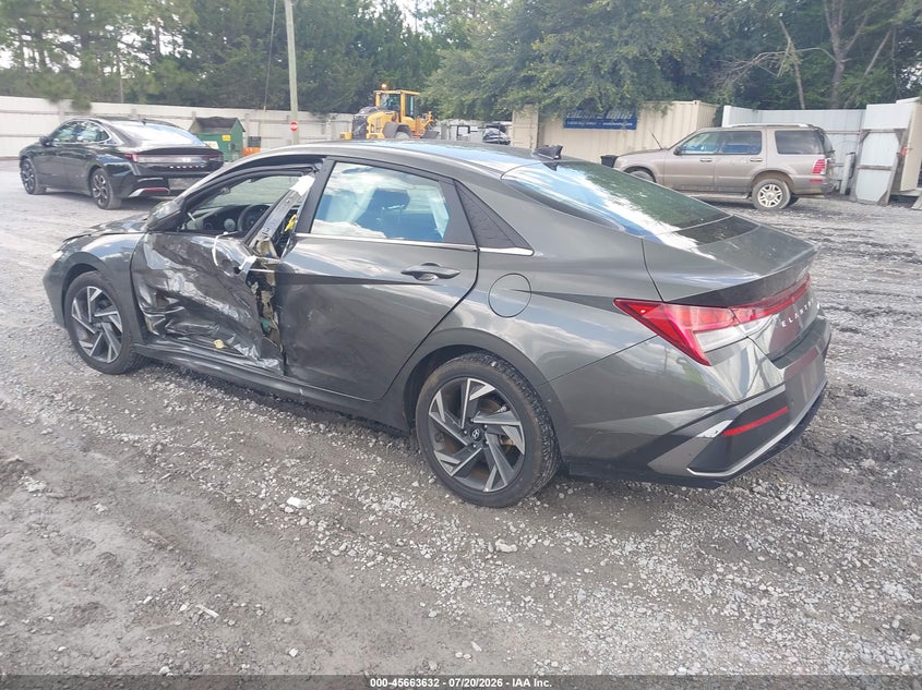 2024 Hyundai Elantra VIN KMHLP4DG0RU713828 IAAI salvage auction — SIDE, Enterprise Vehicles Clear Only (Florida), sold $25 on 2026-07-22 (photo 3)