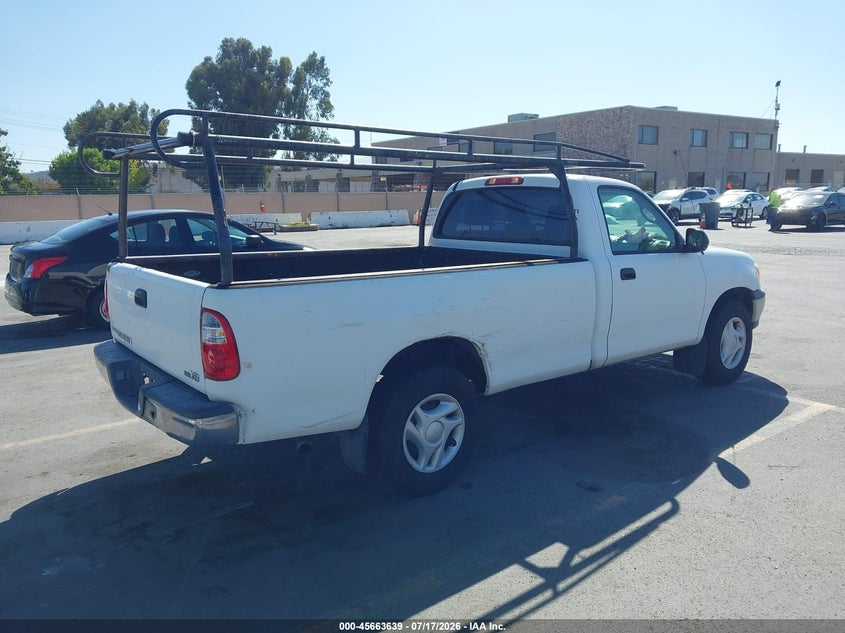 2005 Toyota Tundra VIN 5TBJT32165S459677 IAAI salvage auction — NORMAL WEAR, Clear - Dealer Only (California), sold $4,550 on 2026-07-29 (photo 4)
