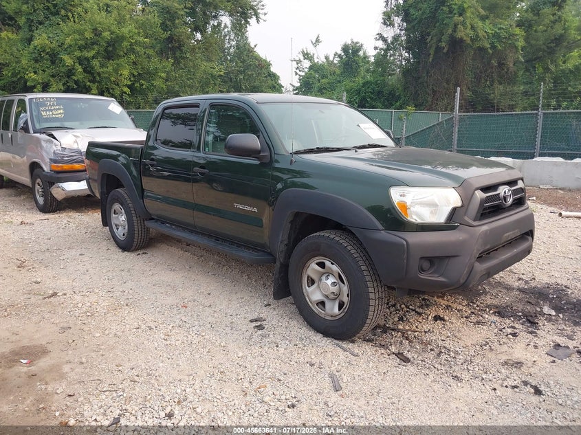 2012 Toyota Tacoma VIN 5TFJX4GN0CX007129 IAAI salvage auction — FRONT END, Clear (Maryland), sold $4,350 on 2026-07-23 (photo 1)