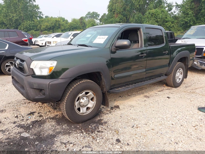 2012 Toyota Tacoma VIN 5TFJX4GN0CX007129 IAAI salvage auction — FRONT END, Clear (Maryland), sold $4,350 on 2026-07-23 (photo 2)