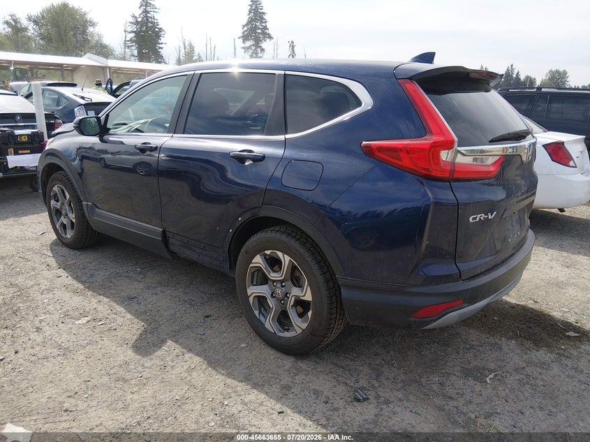 2019 Honda Cr-v VIN 5J6RW2H57KA003275 IAAI salvage auction — FRONT END, Salvage Title, sold $3,500 on 2026-08-07 (photo 3)