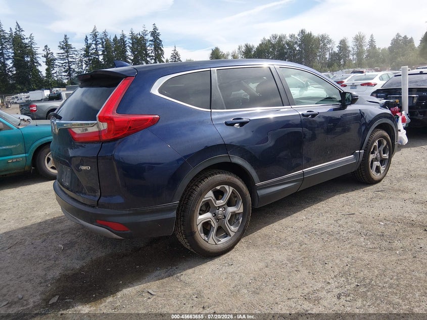 2019 Honda Cr-v VIN 5J6RW2H57KA003275 IAAI salvage auction — FRONT END, Salvage Title, sold $3,500 on 2026-08-07 (photo 4)