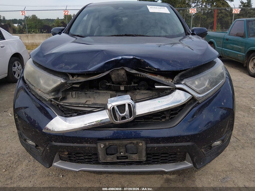 2019 Honda Cr-v VIN 5J6RW2H57KA003275 IAAI salvage auction — FRONT END, Salvage Title, sold $3,500 on 2026-08-07 (photo 6)