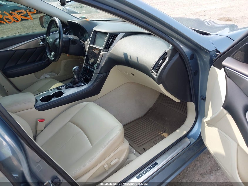 2015 Infiniti Q50 VIN JN1BV7AR1FM396833 IAAI salvage auction — NORMAL WEAR, Clear (Virginia), sold $2,150 on 2026-07-24 (photo 5)