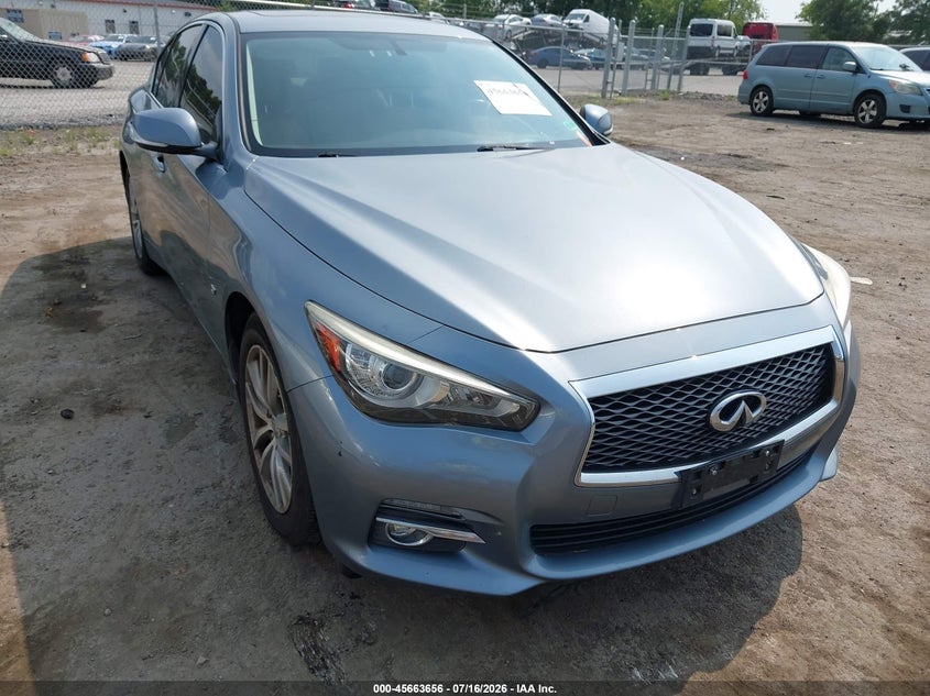 2015 Infiniti Q50 VIN JN1BV7AR1FM396833 IAAI salvage auction — NORMAL WEAR, Clear (Virginia), sold $2,150 on 2026-07-24 (photo 6)