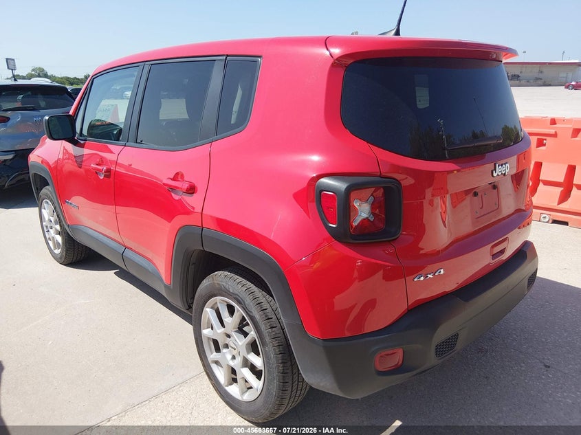 2023 Jeep Renegade VIN ZACNJDB19PPP70277 IAAI salvage auction — SIDE, Enterprise Vehicles Clear Only (Texas), sold $9,100 on 2026-07-29 (photo 3)