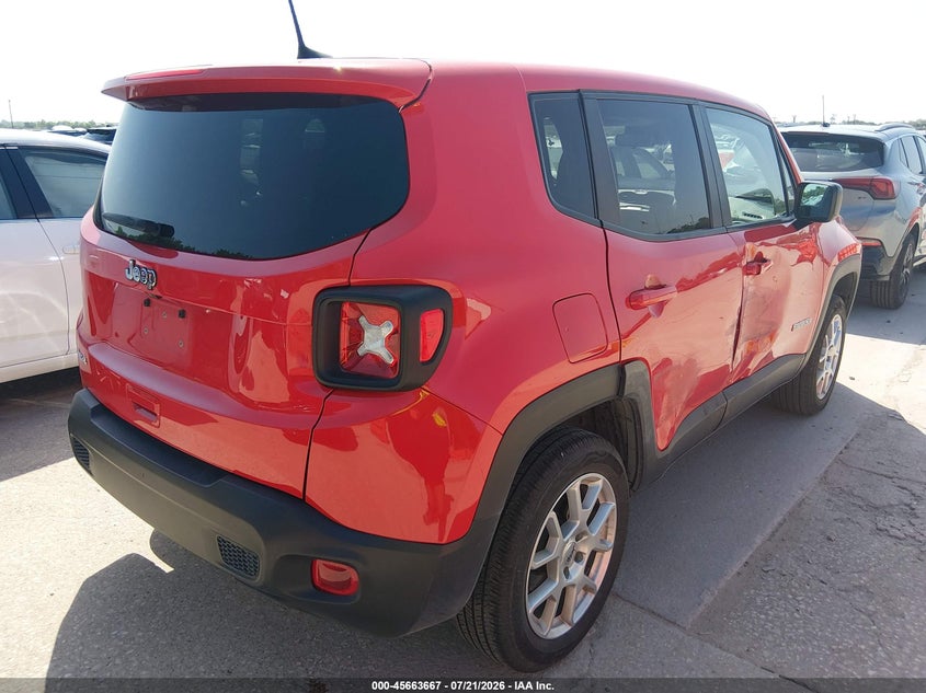 2023 Jeep Renegade VIN ZACNJDB19PPP70277 IAAI salvage auction — SIDE, Enterprise Vehicles Clear Only (Texas), sold $9,100 on 2026-07-29 (photo 4)