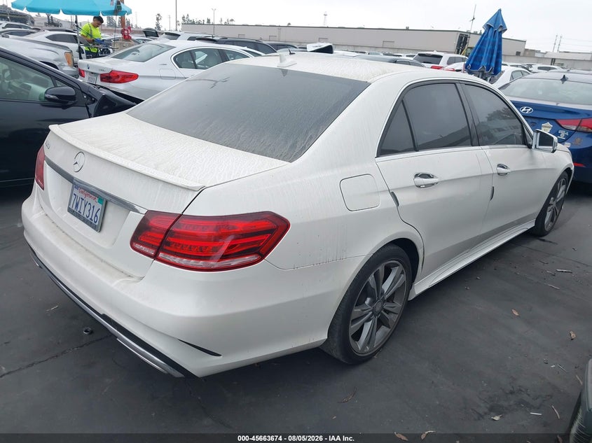 2014 Mercedes-benz E-klasse VIN WDDHF5KB6EB033731 IAAI salvage auction — FRONT END, Salvage Certificate (California), sold $5,100 on 2026-08-08 (photo 4)