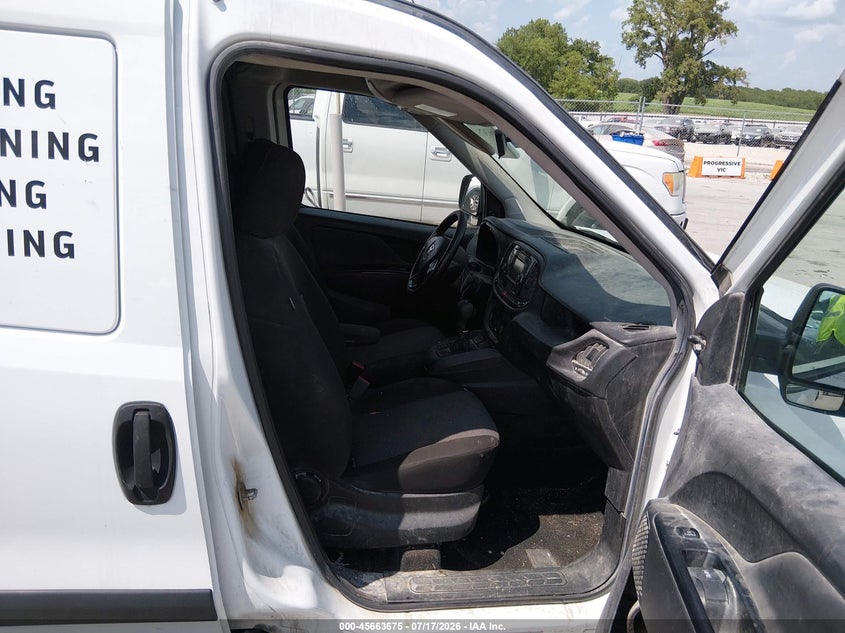 2016 Ram Promaster city VIN ZFBERFAT6G6C49990 IAAI salvage auction — ROOF, Salvage Title, sold $475 on 2026-08-18 (photo 5)