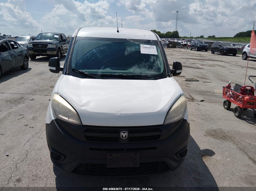 2016 Ram Promaster city VIN ZFBERFAT6G6C49990 IAAI salvage auction — ROOF, Salvage Title, sold $475 on 2026-08-18 (photo 6)