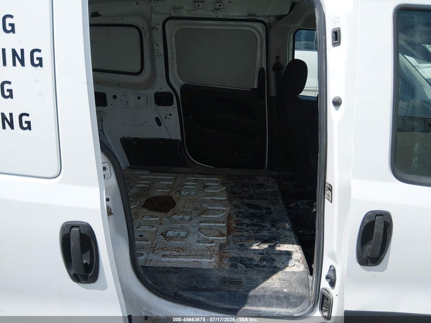 2016 Ram Promaster city VIN ZFBERFAT6G6C49990 IAAI salvage auction — ROOF, Salvage Title, sold $475 on 2026-08-18 (photo 8)