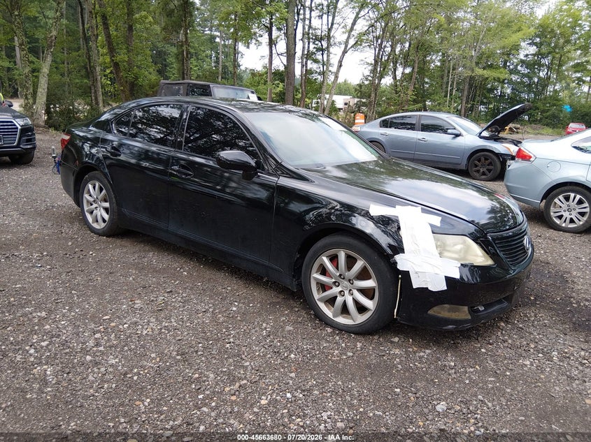 2008 Lexus Ls 460 VIN JTHBL46F185059641 IAAI salvage auction — NORMAL WEAR, Clear (Virginia), sold $300 on 2026-07-28 (photo 1)