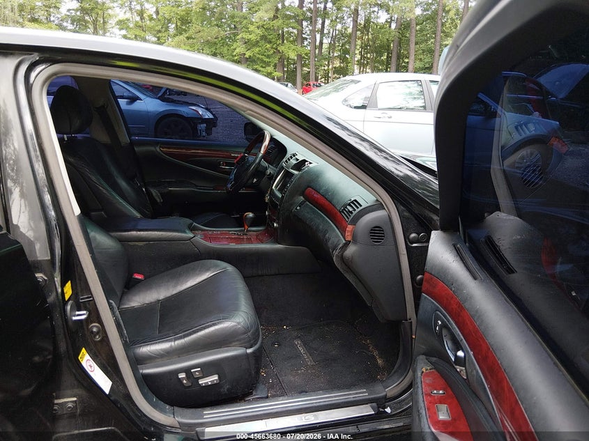 2008 Lexus Ls 460 VIN JTHBL46F185059641 IAAI salvage auction — NORMAL WEAR, Clear (Virginia), sold $300 on 2026-07-28 (photo 5)