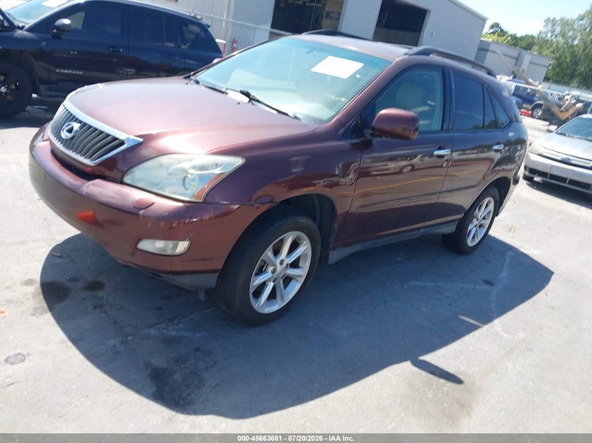 2008 Lexus Rx 350 VIN JTJGK31U989851830 IAAI salvage auction — NORMAL WEAR, Clear (Georgia), sold $25 on 2026-07-29 (photo 2)