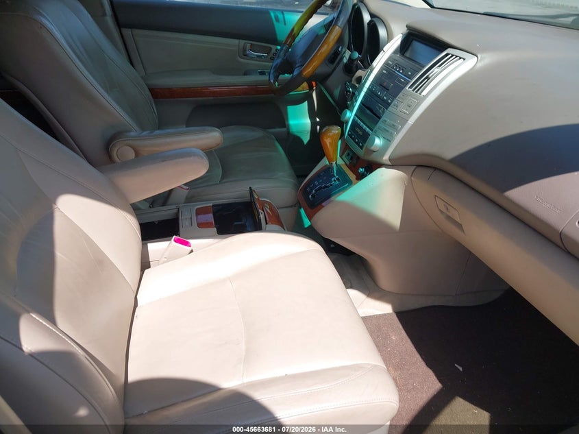 2008 Lexus Rx 350 VIN JTJGK31U989851830 IAAI salvage auction — NORMAL WEAR, Clear (Georgia), sold $25 on 2026-07-29 (photo 5)