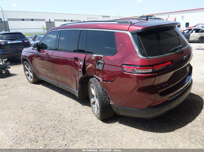 2021 Jeep Grand cherokee VIN 1C4RJKBG3M8206902 IAAI salvage auction — SIDE, Salvage Title, sold $10,975 on 2026-09-09 (photo 3)