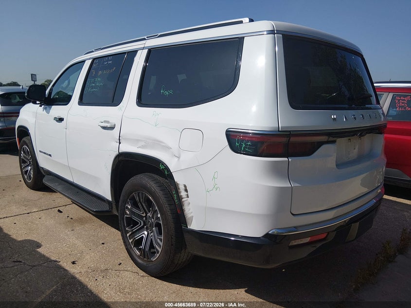 2025 Jeep Grand wagoneer VIN 1C4SJVBP5SS525401 IAAI salvage auction — LEFT SIDE, Enterprise Vehicles Clear Only (Texas), sold $26,250 on 2026-07-27 (photo 3)