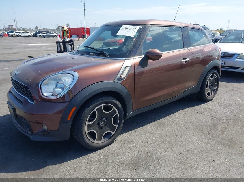 2013 Mini Paceman VIN WMWSS5C52DWN49013 IAAI salvage auction — NORMAL WEAR, Clear - Dealer Only (California), sold $300 on 2026-07-30 (photo 2)