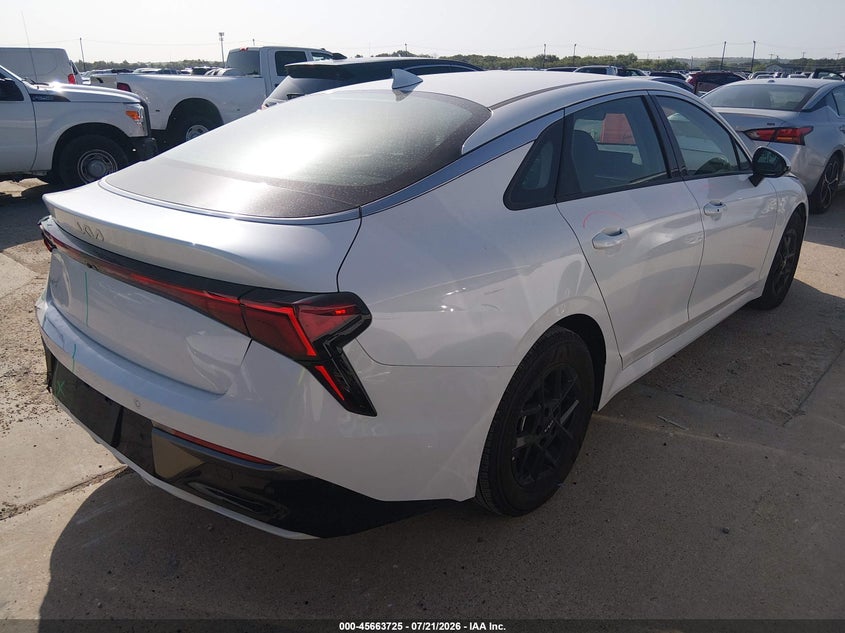 2026 Kia K5 VIN KNAG24J77T5448977 IAAI salvage auction — REAR END, Enterprise Vehicles Clear Only (Texas), sold $9,700 on 2026-07-27 (photo 4)