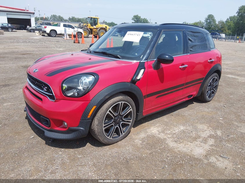 2015 Mini Countryman VIN WMWZC5C51FWP47497 IAAI salvage auction — NORMAL WEAR, Original (Ohio), sold $575 on 2026-07-29 (photo 2)