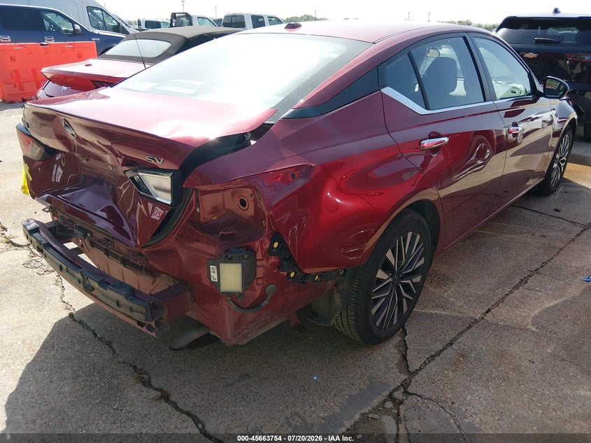2024 Nissan Altima VIN 1N4BL4DV1RN387130 IAAI salvage auction — REAR END, Enterprise Vehicles Clear Only (Texas), sold $10,800 on 2026-07-29 (photo 4)