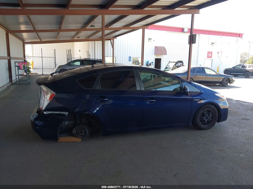2015 Toyota Prius VIN JTDKN3DU0F0478324 IAAI salvage auction — RIGHT REAR, Salvage (California), sold $2,050 on 2026-07-30 (photo 6)