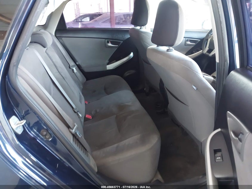 2015 Toyota Prius VIN JTDKN3DU0F0478324 IAAI salvage auction — RIGHT REAR, Salvage (California), sold $2,050 on 2026-07-30 (photo 8)