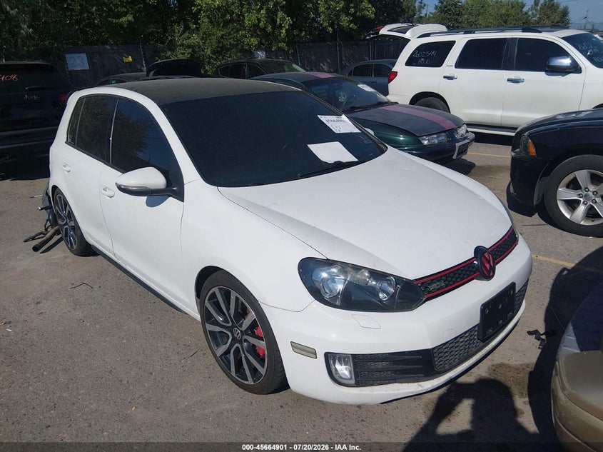 2014 Volkswagen Gti VIN WVWHD7AJ7EW006969 IAAI salvage auction — NORMAL WEAR, Salvage Title, sold $850 on 2026-08-18 (photo 1)