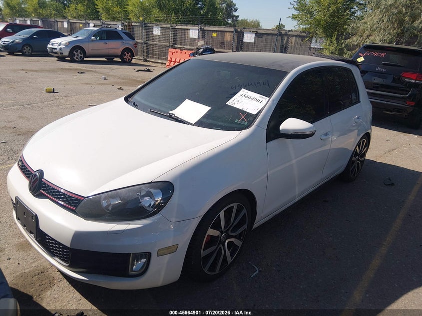 2014 Volkswagen Gti VIN WVWHD7AJ7EW006969 IAAI salvage auction — NORMAL WEAR, Salvage Title, sold $850 on 2026-08-18 (photo 2)