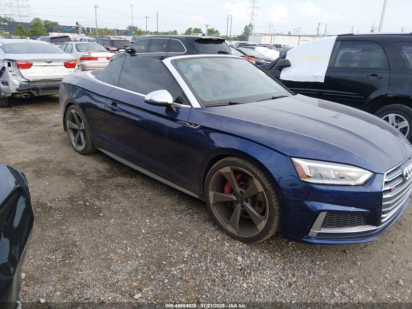 2019 Audi S5 VIN WAUY4GF5XKN006894 — IAAI salvage auction photo