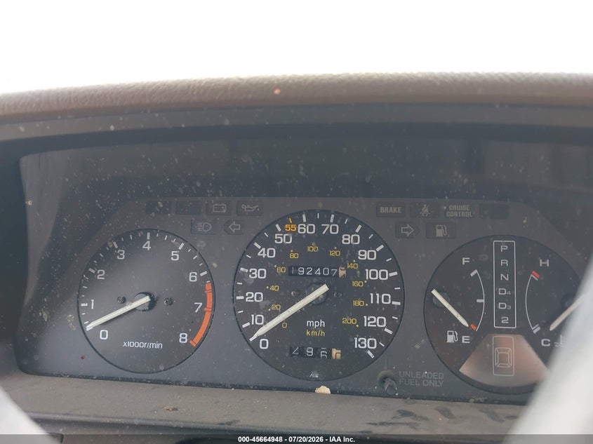 1989 Honda Accord VIN JHMCA5626KC117856 IAAI salvage auction — NORMAL WEAR, Clear - Dealer Only (California), sold $25 on 2026-07-28 (photo 7)