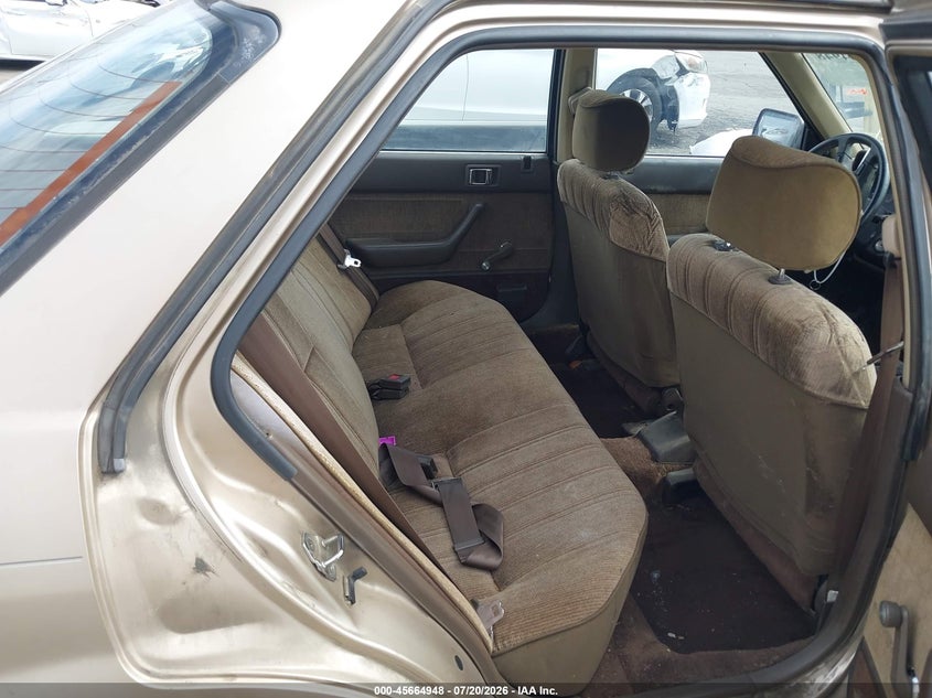 1989 Honda Accord VIN JHMCA5626KC117856 IAAI salvage auction — NORMAL WEAR, Clear - Dealer Only (California), sold $25 on 2026-07-28 (photo 8)