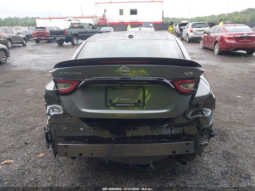 2023 Nissan Maxima VIN 1N4AA6EV6PC507394 IAAI salvage auction — REAR END, Salvage Title, sold $7,100 on 2026-08-09 (photo 6)