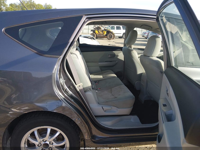 2012 Toyota Prius v VIN JTDZN3EU2C3016998 IAAI salvage auction — FRONT END, Bill Of Sale (Georgia), sold $1,000 on 2026-07-23 (photo 8)