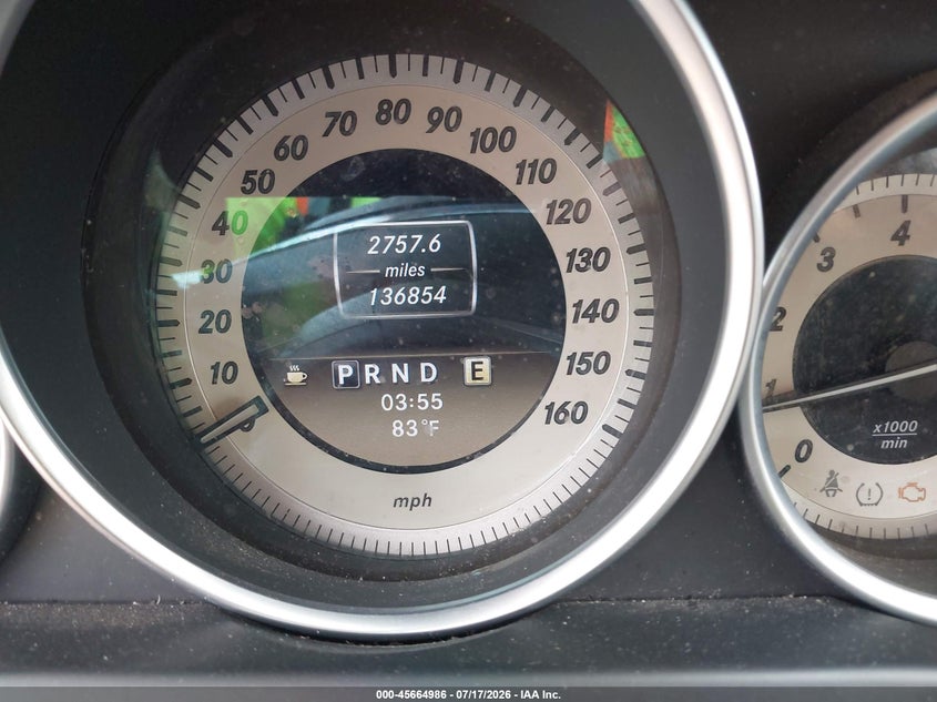 2012 Mercedes-benz C-klasse VIN WDDGF4HB9CR212024 IAAI salvage auction — REPOSSESSION, Original (Texas), sold $550 on 2026-07-23 (photo 7)