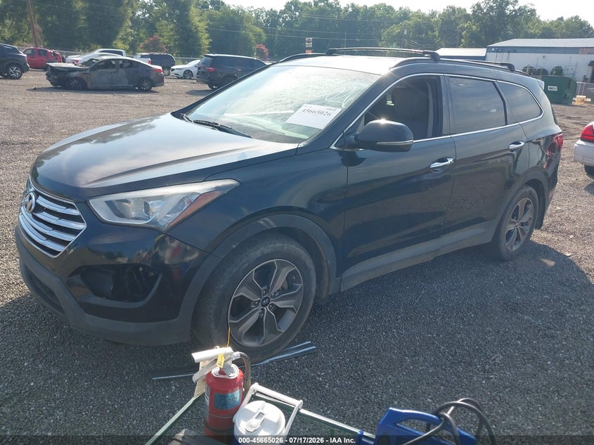 2014 Hyundai Santa fe VIN KM8SN4HF0EU065517 IAAI salvage auction — NORMAL WEAR, Clear (South Carolina), sold $650 on 2026-07-28 (photo 2)