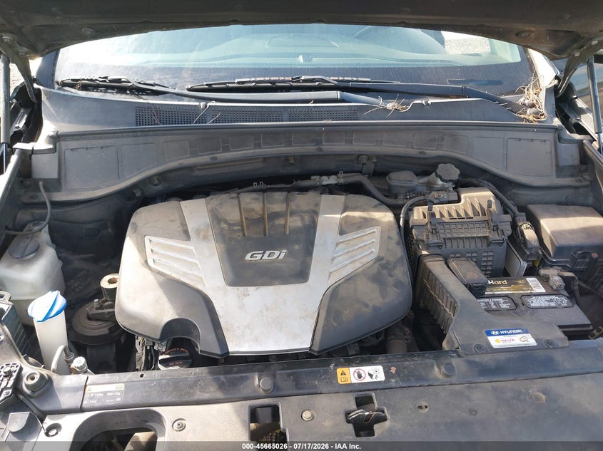 2014 Hyundai Santa fe VIN KM8SN4HF0EU065517 IAAI salvage auction — NORMAL WEAR, Clear (South Carolina), sold $650 on 2026-07-28 (photo 6)