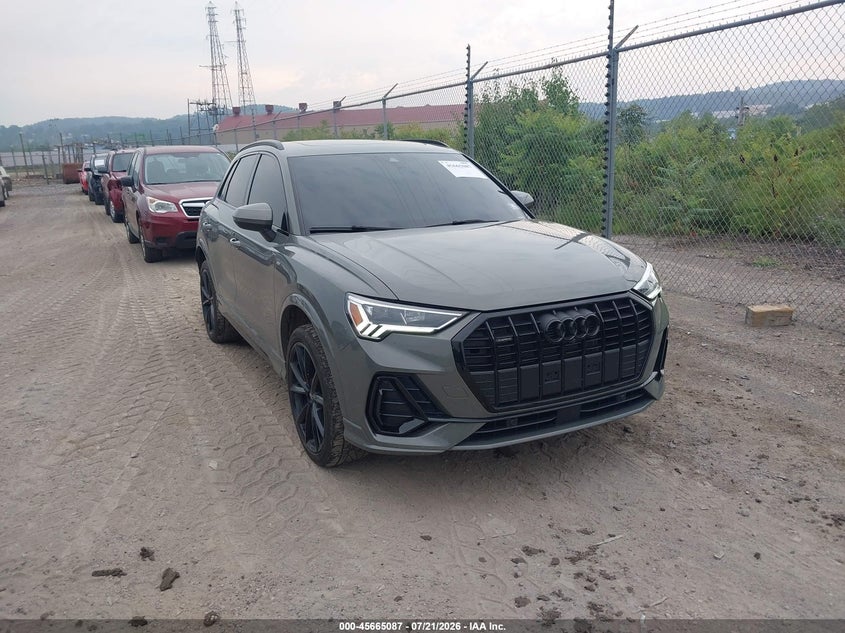2024 Audi Q3 VIN WA1EECF35R1176702 — IAAI salvage auction photo