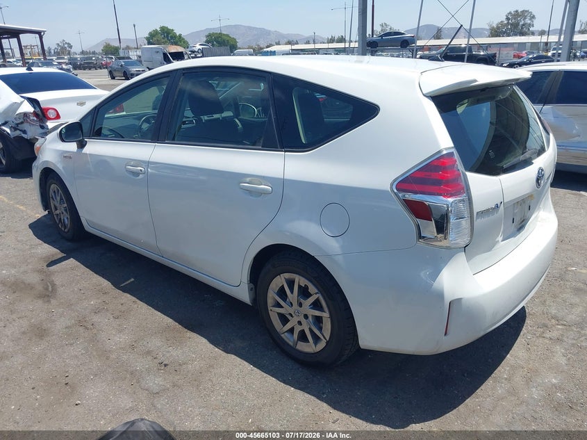 2016 Toyota Prius v VIN JTDZN3EU0GJ045031 IAAI salvage auction — FRONT END, Wait Title, sold $5,600 on 2026-08-22 (photo 3)