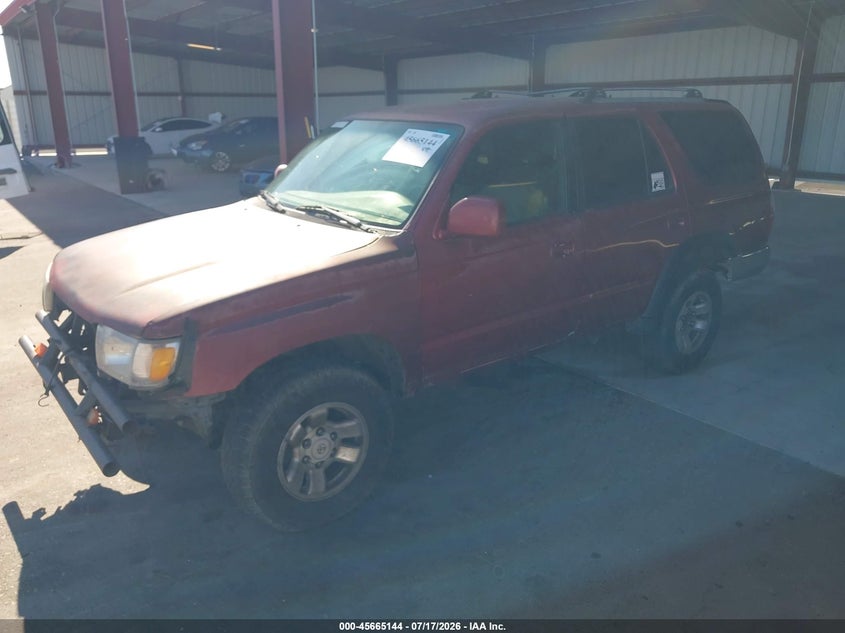 2000 Toyota 4runner VIN JT3GN86R9Y0172404 IAAI salvage auction — NORMAL WEAR, Salvage Title - Dealer (California), sold $325 on 2026-07-28 (photo 2)