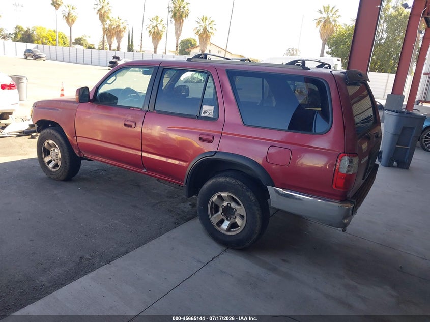 2000 Toyota 4runner VIN JT3GN86R9Y0172404 IAAI salvage auction — NORMAL WEAR, Salvage Title - Dealer (California), sold $325 on 2026-07-28 (photo 3)