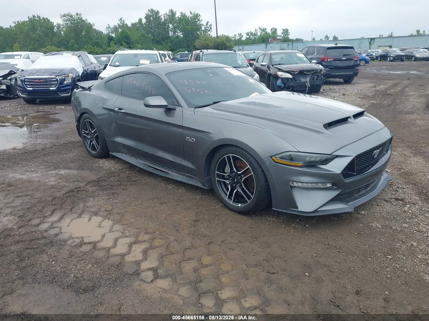 2021 Ford Mustang VIN 1FA6P8CF5M5120315 — IAAI salvage auction photo