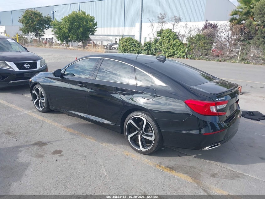 2019 Honda Accord VIN 1HGCV1F33KA085372 IAAI salvage auction — FRONT END, Salvage (California), sold $7,350 on 2026-07-27 (photo 3)