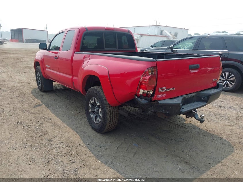 2008 Toyota Tacoma VIN 5TEUX42N58Z531381 IAAI salvage auction — REAR END, Salvage - Greater Than 75% (Maryland), sold $5,300 on 2026-08-01 (photo 3)