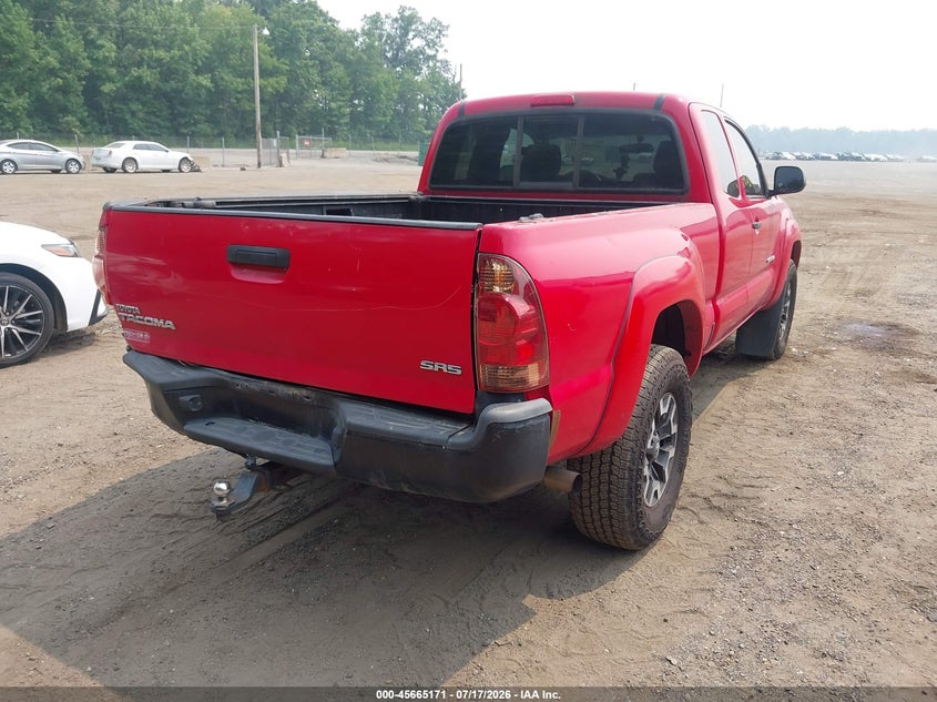 2008 Toyota Tacoma VIN 5TEUX42N58Z531381 IAAI salvage auction — REAR END, Salvage - Greater Than 75% (Maryland), sold $5,300 on 2026-08-01 (photo 4)