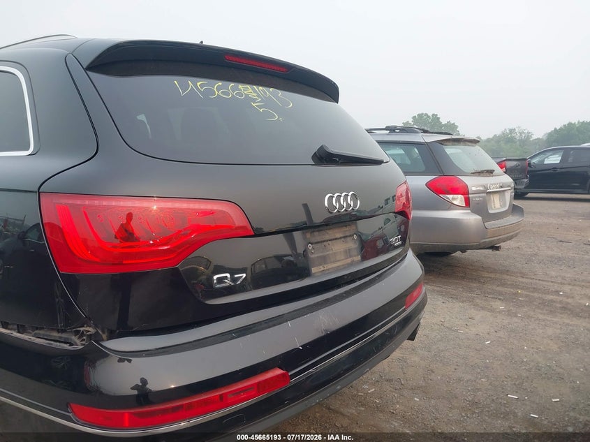 2015 Audi Q7 VIN WA1CGAFE0FD007933 IAAI salvage auction — NORMAL WEAR, Clear (Virginia), sold $25 on 2026-07-28 (photo 6)