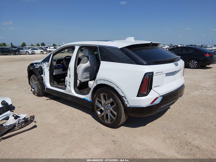 2026 Cadillac Optiq VIN 3GYK3BM5XTS176420 IAAI salvage auction — LEFT SIDE, Wait Title, sold $17,800 on 2026-09-09 (photo 3)