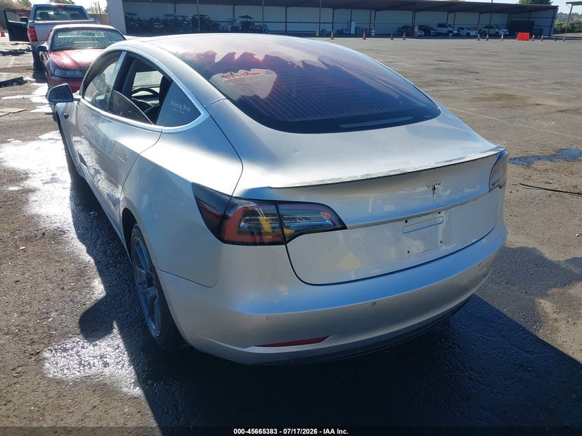 2018 Tesla Model 3 VIN 5YJ3E1EA7JF011649 IAAI salvage auction — FRONT END, Salvage (California), sold $2,850 on 2026-07-29 (photo 3)