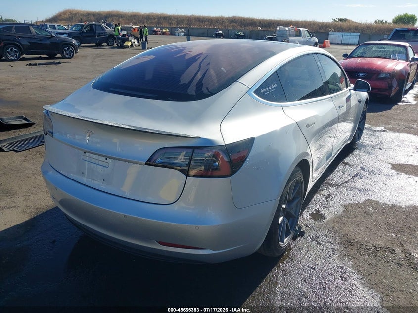 2018 Tesla Model 3 VIN 5YJ3E1EA7JF011649 IAAI salvage auction — FRONT END, Salvage (California), sold $2,850 on 2026-07-29 (photo 4)
